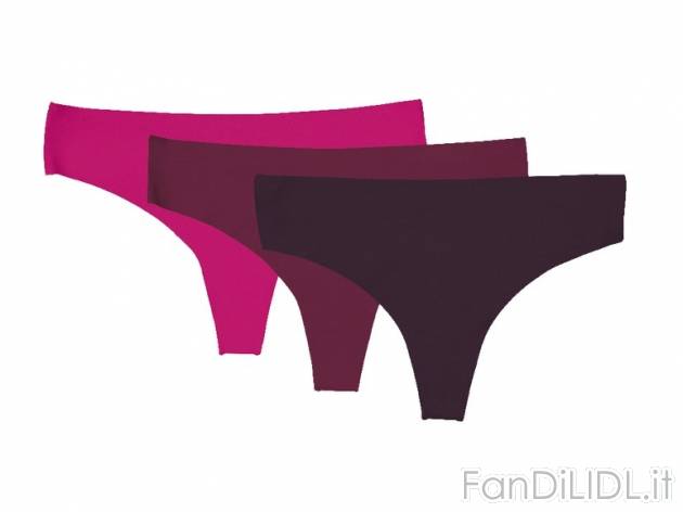 Perizoma da donna, 3 pezzi Jolinesse, prezzo 4,99 &#8364; per Alla confezione ...