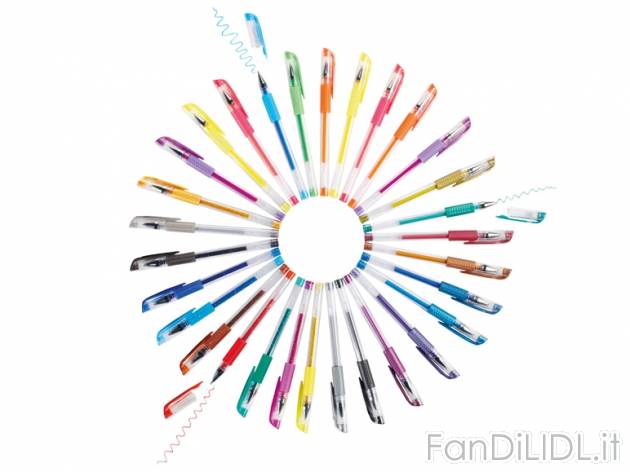 Penne gel, 30 pezzi , prezzo 4,99 &#8364; per Alla confezione 
- 30 pezzi: ...