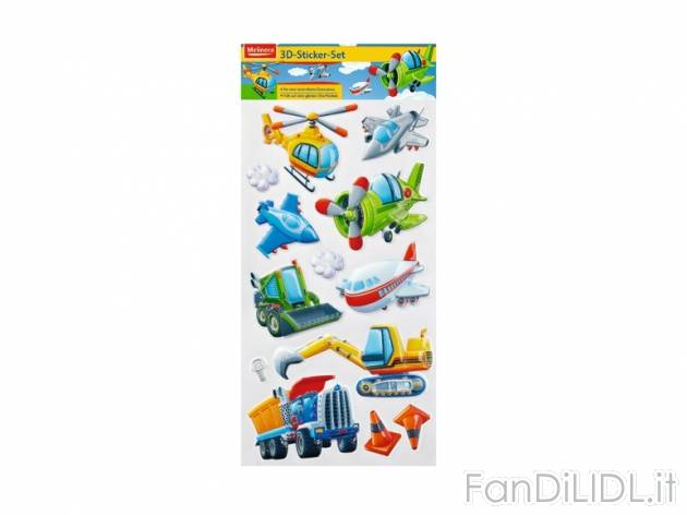 Adesivi 3D o da parete Melinera, prezzo 3,99 &#8364; per Alla confezione 
- ...