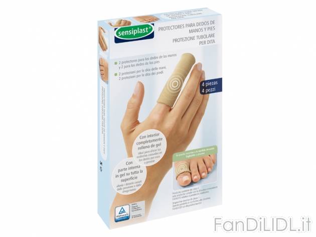 Bende elastiche con inserti in gel Sensiplast, prezzo 2,99 &#8364; per Alla ...