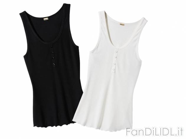 Canotta da donna, 2 pezzi Jolinesse, prezzo 7,99 &#8364; per Alla confezione ...