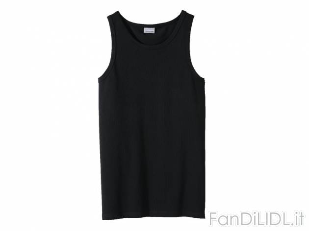 Canotta da uomo Livergy, prezzo 3,99 &#8364; per Alla confezione 
- Misure: ...