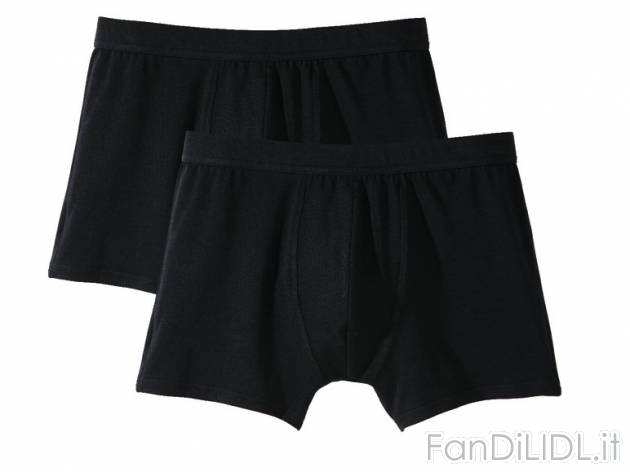 Boxer da uomo, 2 pezzi Livergy, prezzo 4,99 &#8364; per Alla confezione 
- Misure: ...