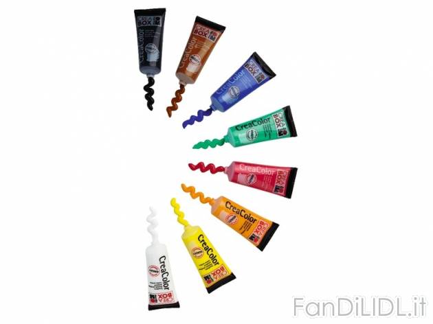 Set colori acrilici , prezzo 8,99 &#8364; per Al set 
- A scelta tra: - Colori ...
