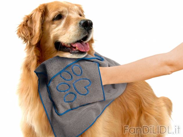 Asciugamano per animali 40x80 cm , prezzo 4.99 &#8364;  
-  In microfibra