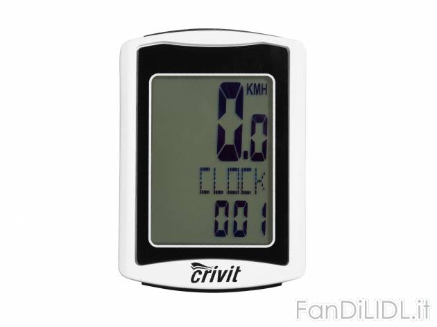 Ciclocomputer , prezzo 4.99 &#8364; 
- Incl. batteria
- Con funzione CO2 e ...