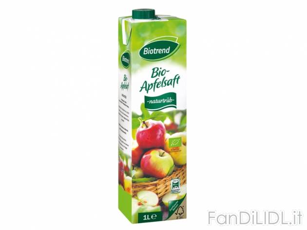 Succo di mela da agricoltura biologica , prezzo 1,49 &#8364; 1 l 
- Bevanda ...