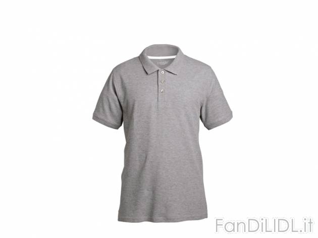 Polo da uomo Livergy, prezzo 4,99 &#8364; per Alla confezione 
-      Misure: 48 - 62