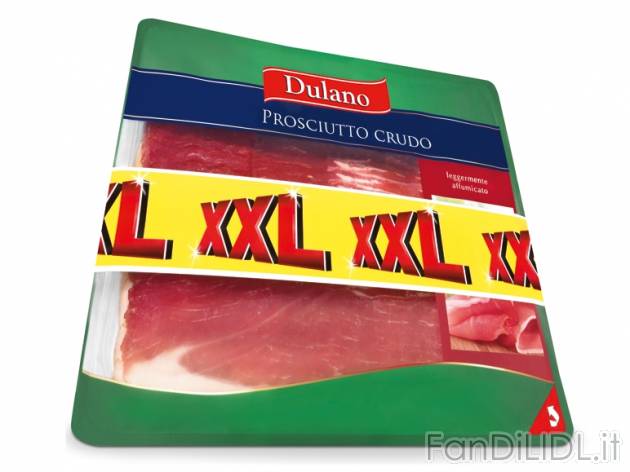 Prosciutto crudo , prezzo 3,79 &#8364; per 2x 200 g, 1 kg = 9,48 EUR. 
- Dal ...