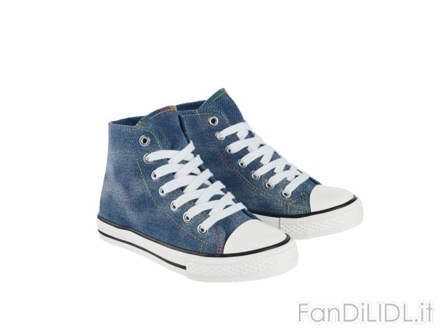 Sneaker alte da bambina , prezzo 12.99 &#8364;