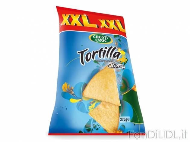 Tortilla Chips , prezzo 1,19 &#8364; per 300 g + 75 g GRATIS, 1 kg = 3,17 EUR. ...