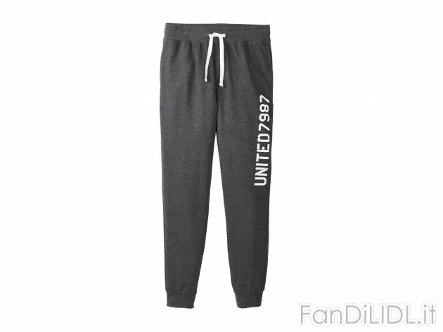 Pantaloni sportivi da uomo , prezzo 9.99 &#8364;  
-  Felpati all&#039;interno