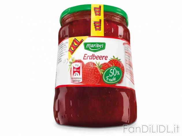 Confettura extra di fragole , prezzo 1,29 &#8364; per 650 g, 1 kg = 1,98 EUR.