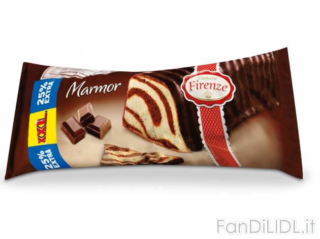 Torta ricoperta , prezzo 1,29 &#8364; per 400 g + 100 g GRATIS, 1 kg = 2,58 ...