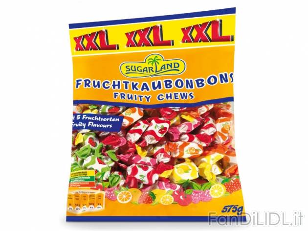 Caramelle gommose , prezzo 1,79 &#8364; per 475 g + 100 g GRATIS, 1 kg = 3,11 EUR.