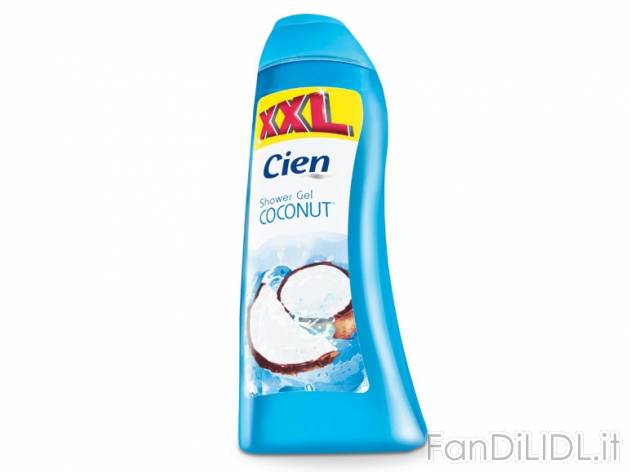 Docciaschiuma Cien, prezzo 1,49 &#8364; 1 l 
- A scelta nelle profumazioni: ...