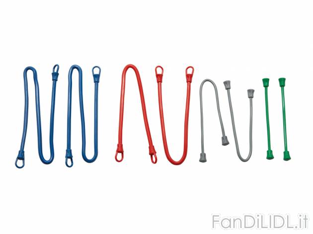 Fascette fermacavi flessibili , prezzo 2.99 &#8364; 
- 8 pezzi
- max. 1 Kg
- ...