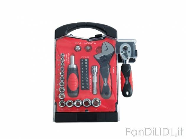 Set chiavi a bussola/cricchetto Powerfix, prezzo 14,99 &#8364; per Al set 
- ...