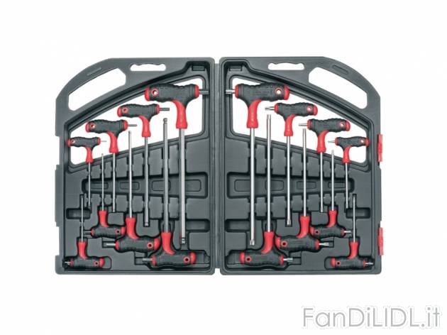Set chiavi a brugola Powerfix, prezzo 14,99 &#8364; per Al set 
- In acciaio ...