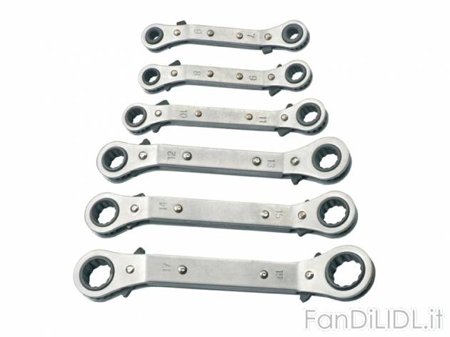 Set chiavi combinate Powerfix, prezzo 14,99 &#8364; per Al set 
- Con funzione ...