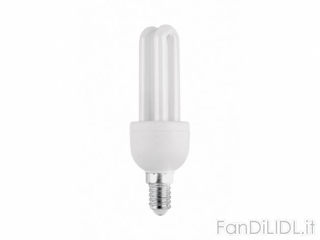 Lampadina a risparmio energetico Livarno Lux, prezzo 1,99 &#8364; per Alla confezione ...