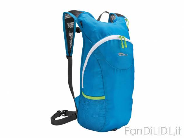 Zaino running , prezzo 8.99 &#8364; 
- Cinghia regolabile per petto e fianchi
- ...