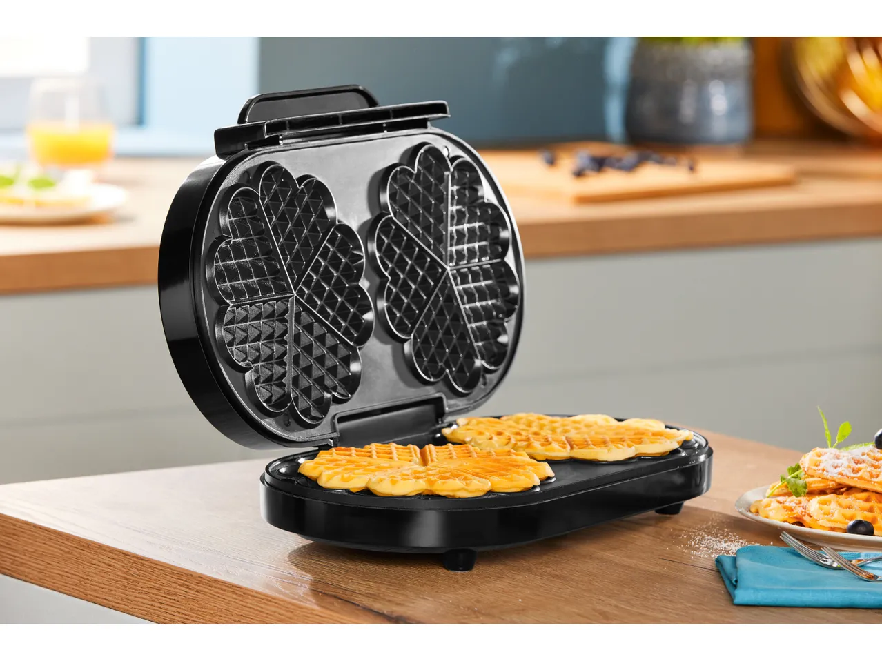 Piastra doppia per waffel , prezzo 29.99 EUR
Piastra doppia per waffel
- Ricette ...