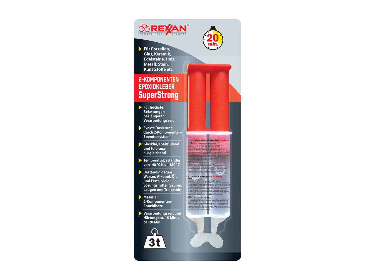 Colla bicomponente , prezzo 3.99 EUR
Colla bicomponente
- Termoresistente da -40°C ...