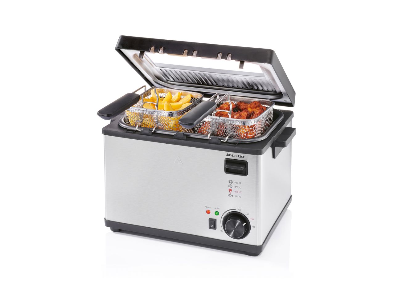Friggitrice , prezzo 49 EUR
Friggitrice
- Con 3 cestelli di frittura per diversi ...