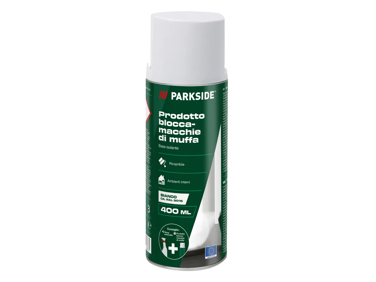 Prodotto antimuffa , prezzo 3.99 EUR 
Prodotto antimuffa 400 ml o 1 L 
- Bianco ...