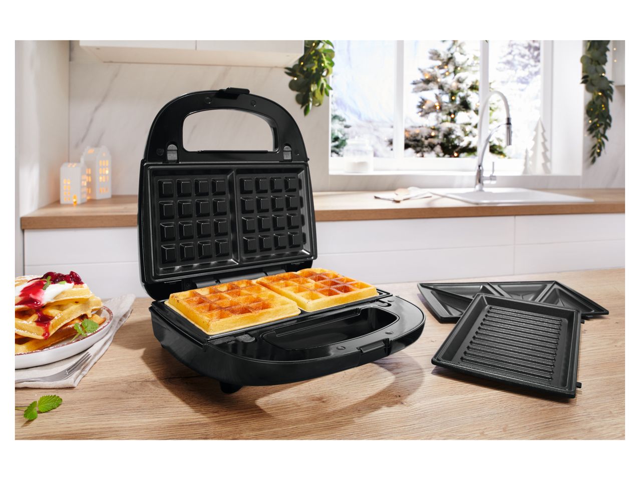 Tostiera 3 in 1 , prezzo 34.99 EUR
Tostiera 3 in 1
- 3 in 1 Grill / Cialde / Sandwich
- ...