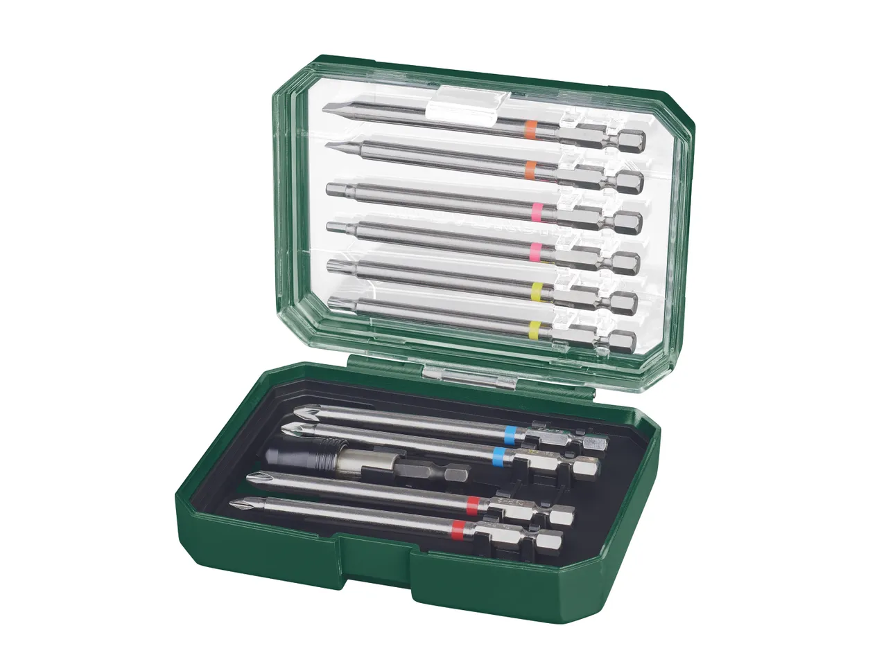 Set bit , prezzo 7.99 EUR 
Set bit 11, 15 o 32 pezzi 
- Lavorazione in acciaio temprato, ...