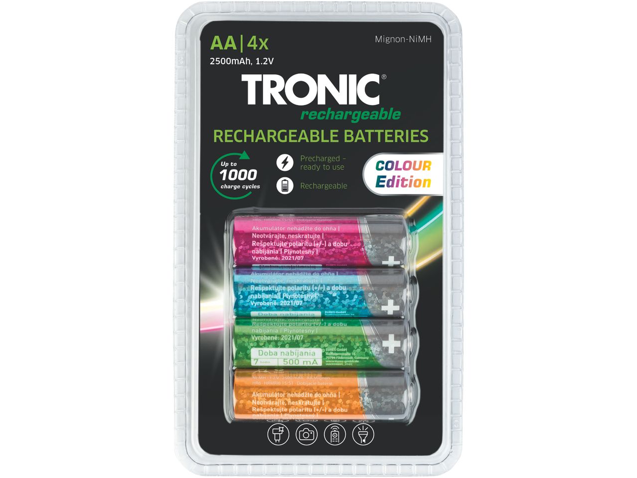 Batterie ricaricabili , prezzo 4,99 EUR 
Batterie ricaricabili 4 pezzi - AA o AAA ...