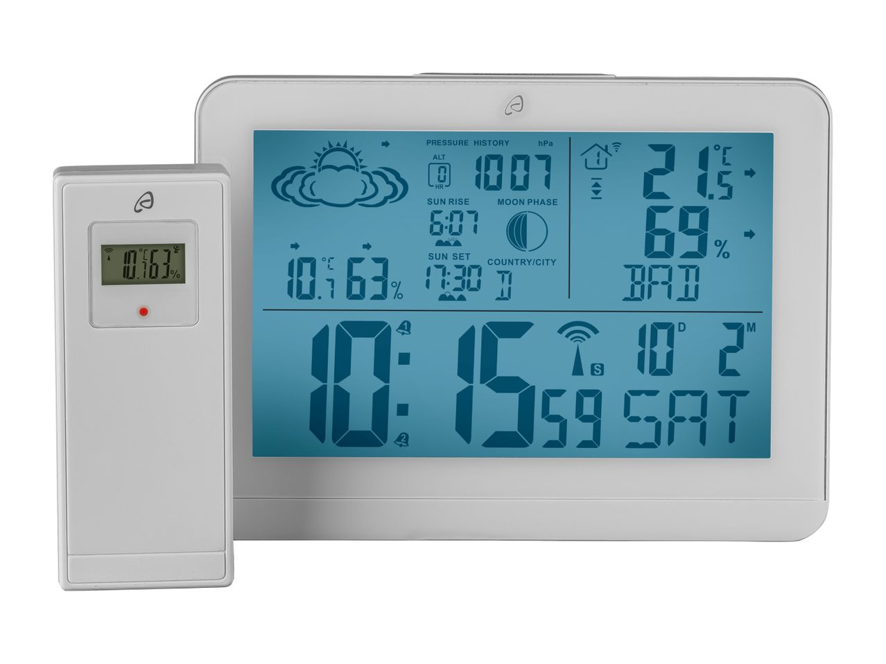 Stazione meteorologica radiocontrollata , prezzo 19.99 EUR
Stazione meteorologica ...