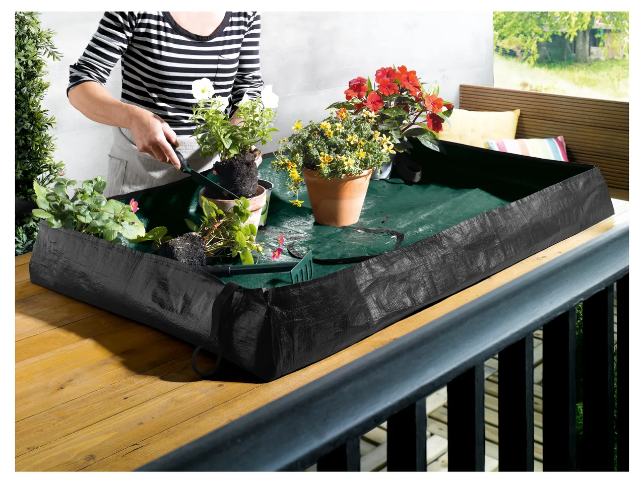 Sacco pieghevole da giardino o telo , prezzo 4.99 EUR 
Sacco pieghevole da giardino ...