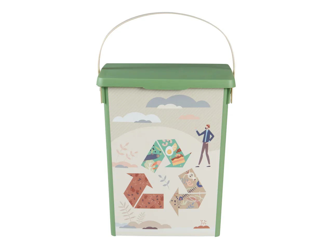 Cestino multiuso con coperchio, 5 L , prezzo 2.99 EUR