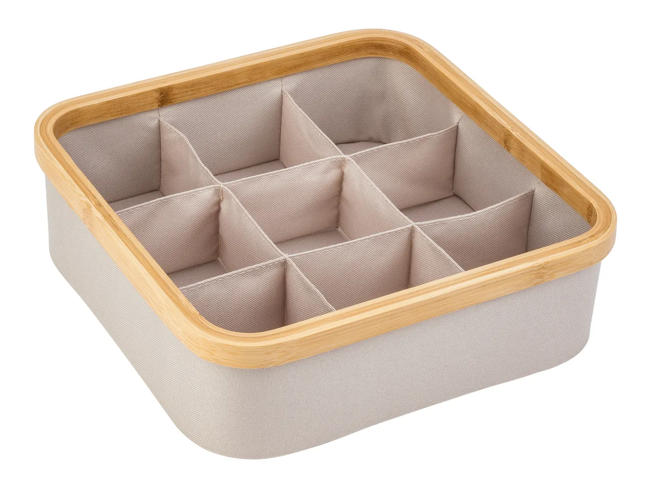 Cestini multifunzione in stoffa e bambù , prezzo 9.99 EUR