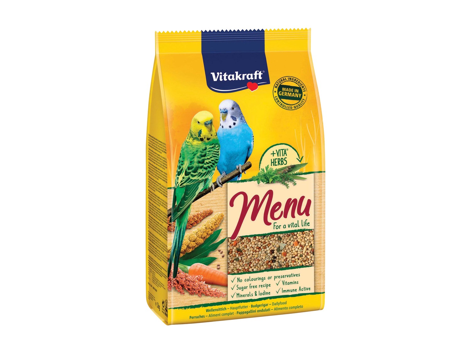 Menù Vital Per pappagallini o per canarini Vitakraft, prezzo 1.99 €