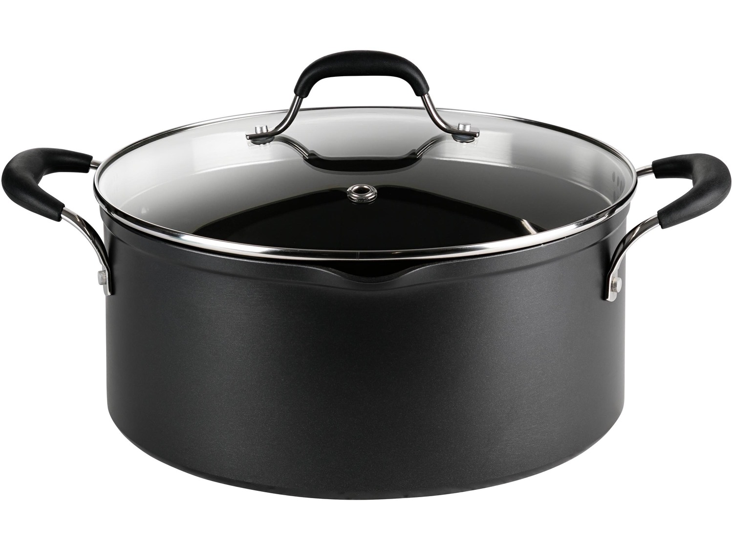 Pentola con coperchio in vetro 28 cm , prezzo 24.99 €
- Rivestimento ...