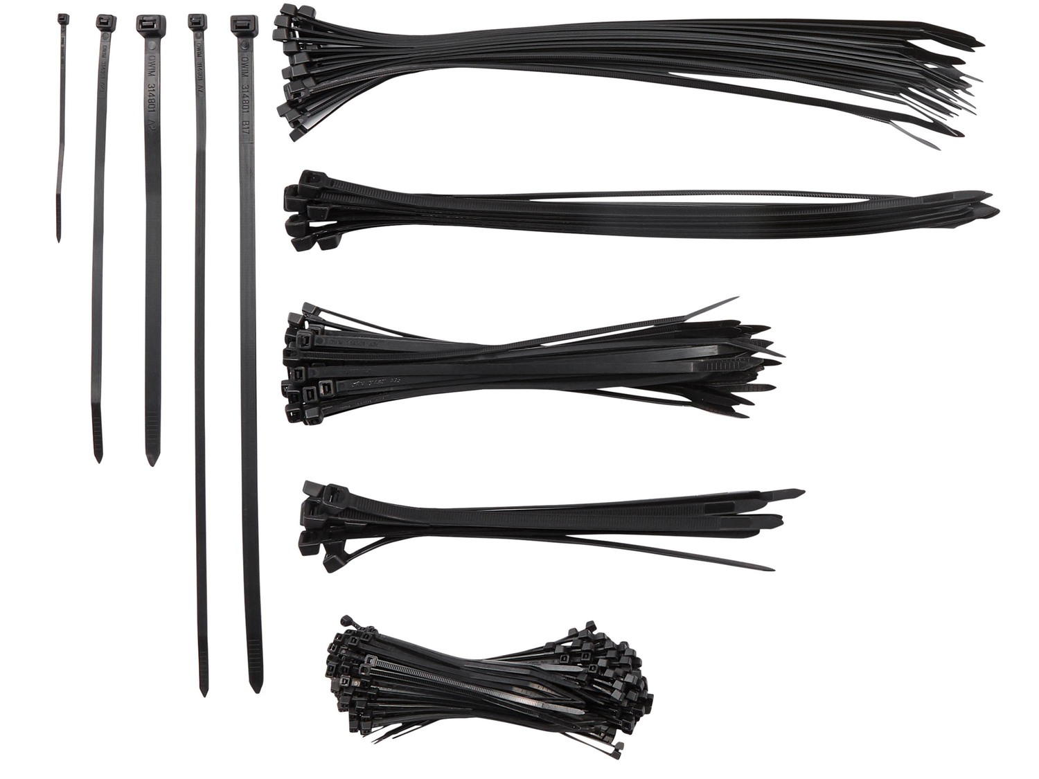 Set fascette fermacavo, 251 pezzi Powerfix, prezzo 3.99 €
- TUV-0000026199