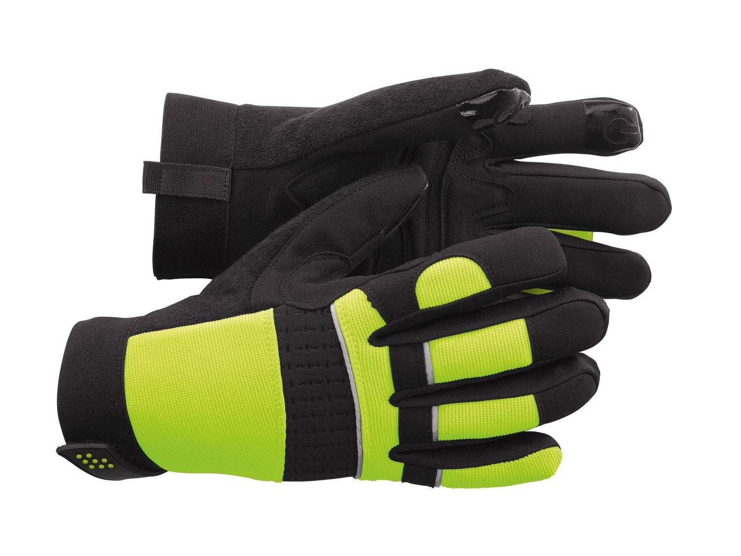 Guanti da lavoro Powerfix, prezzo 6.99 &#8364; 
- Con dettagli rifrangenti
- ...