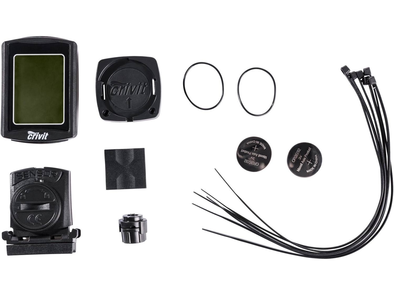 Ciclocomputer senza fili Crivit, prezzo 7.99 €
- Numerose funzioni: misurazione ...