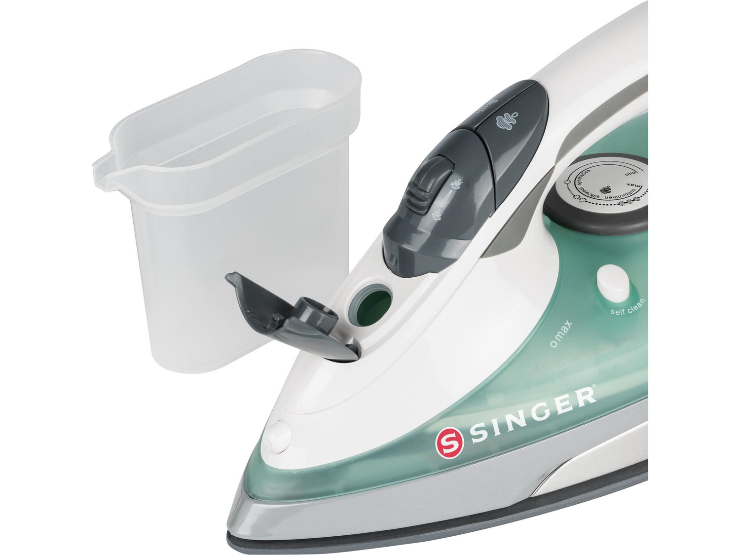 Ferro da stiro a vapore Singer, prezzo 16.99 €
- Sistema anti-calcare ...