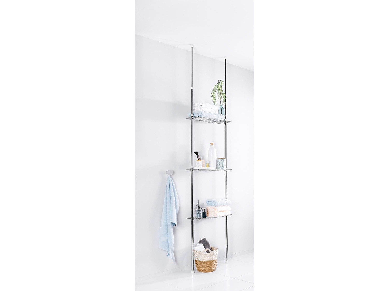 Portaoggetti telescopico per bagno Livarno Living, prezzo 24.99 €
- ...
