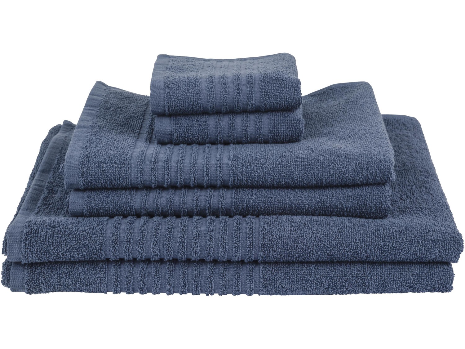 Set asciugamani, 6 pezzi Miomare, prezzo 8.99 €
- 2x teli doccia (65 ...