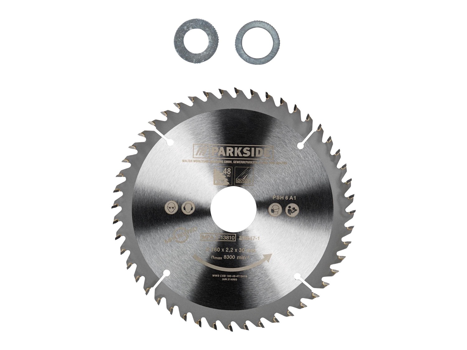 Lama per sega circolare Parkside, prezzo 4.99 &#8364; 
- &Oslash; 160 mm- ...