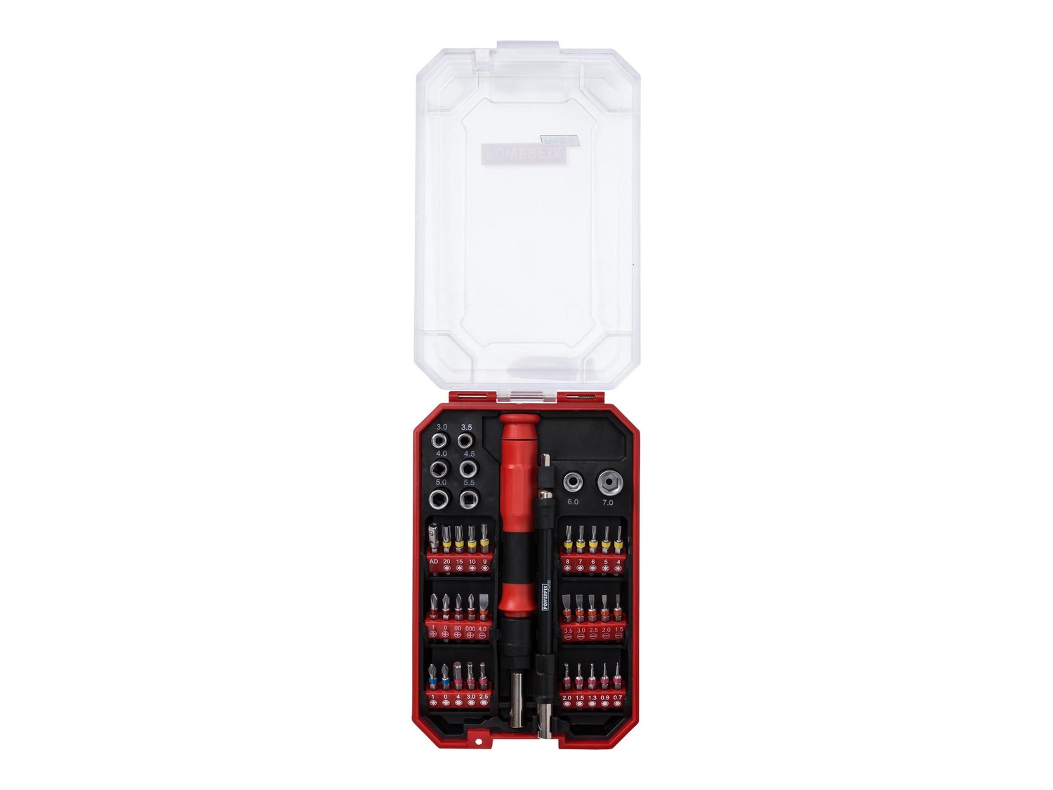 Set meccanica di precisione Powerfix, prezzo 9.99 €
- 40 pezzi
- VPA GS