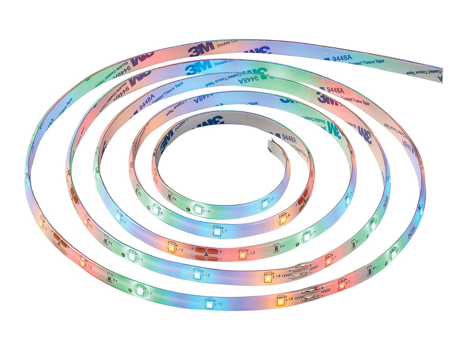 Striscia luminosa LED, 3m Livarno Lux, prezzo 6.99 €
- 90 LED bianchi ...