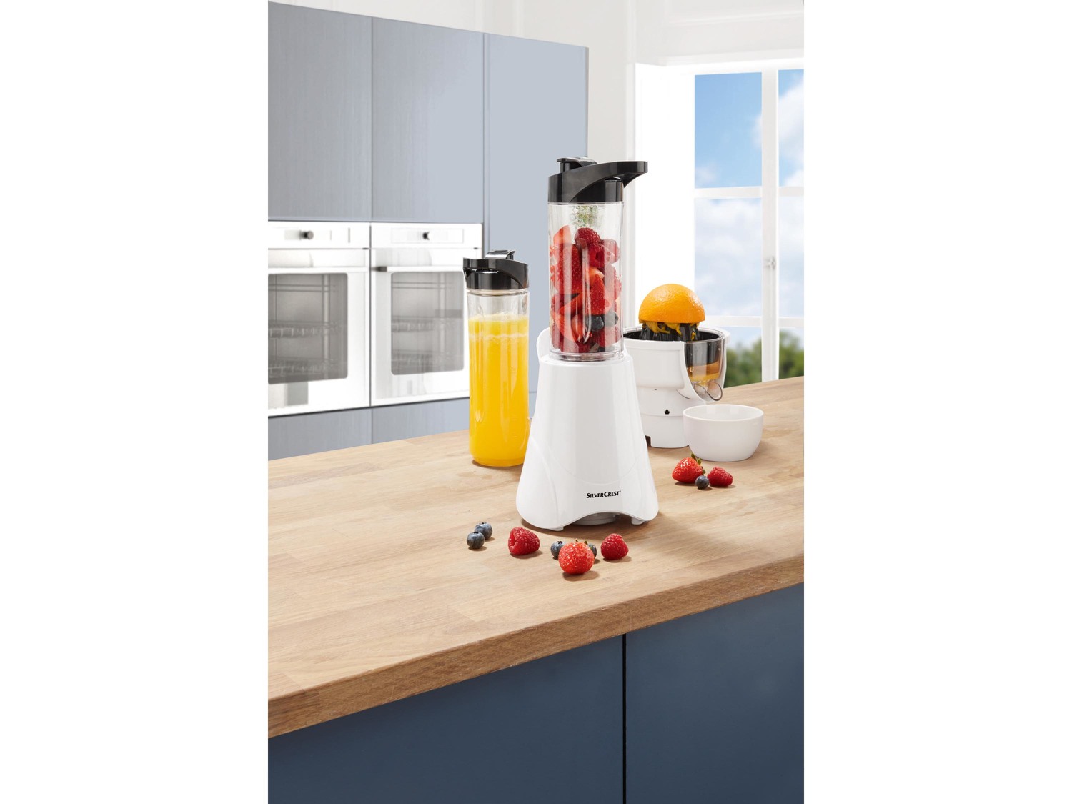 Frullatore per smoothie con spremiagrumi Silvercrest Kitchen Tools, prezzo 29.99 ...
