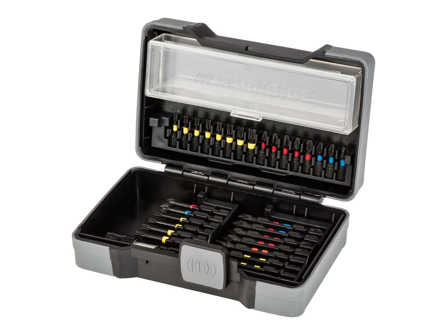 Set punte impact, 31 pezzi o set punte e chiavi a bussola impact, 27 pezzi Parkside, ...